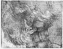 Kopf eines Apostels, 1508, Studie
