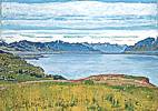 Ferdinand Hodler (1853 - 1918) Landschaft am Genfer See, um 1906