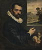 Jacopo Tintoretto (1518 - 1594) Porträt eines Bildhauers, um 1590