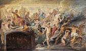 Peter Paul Rubens (1577 - 1640) Der Götterrat (Skizze zum Medicizyklus) 1622